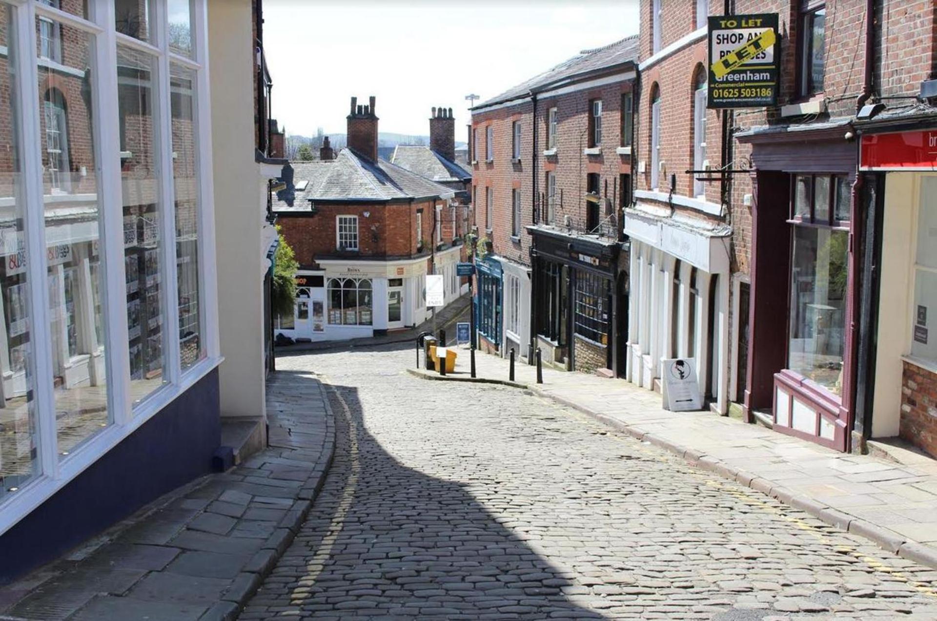 Quirky Town Centre Apartment With River Terrace Macclesfield Exterior foto